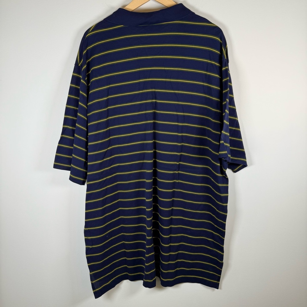 Polo Golf Ralph Lauren 100% Pima Cotton Striped Short Sleeve Tee T-Shirt Top XXL - Picture 3 of 3